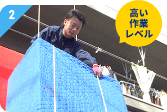 2.高い作業レベル